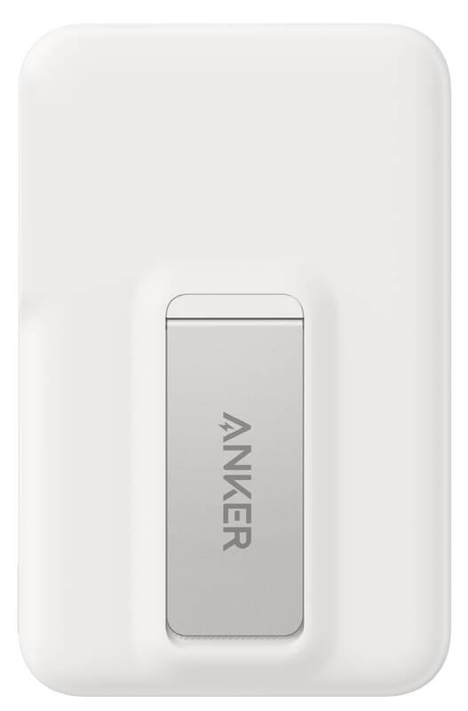 Anker MagGo 10000mAh, Bezdrátová powerbanka 27W bílá