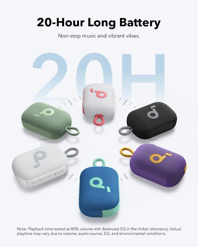 Anker soundcore Select 4 Go Bluetooth reproduktor modrá
