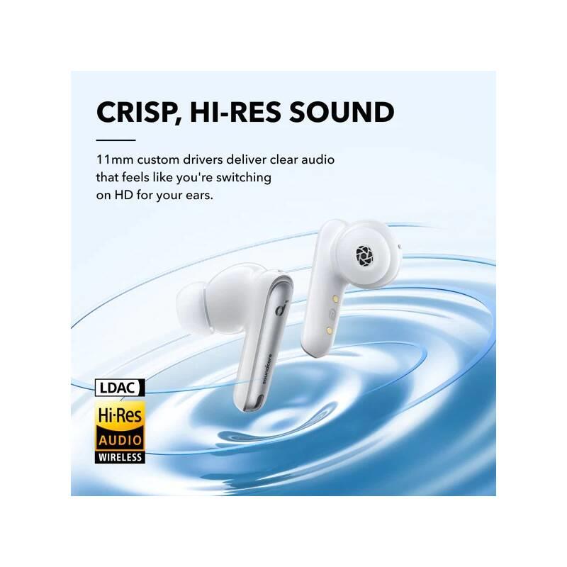 Anker soundcore Liberty 4 NC Bluetooth sluchátka bílá