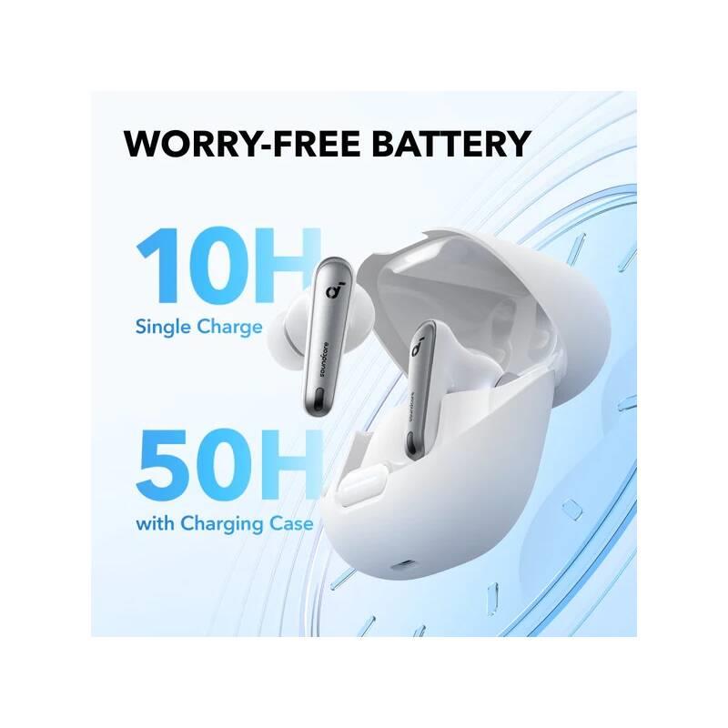 Anker soundcore Liberty 4 NC Bluetooth sluchátka bílá