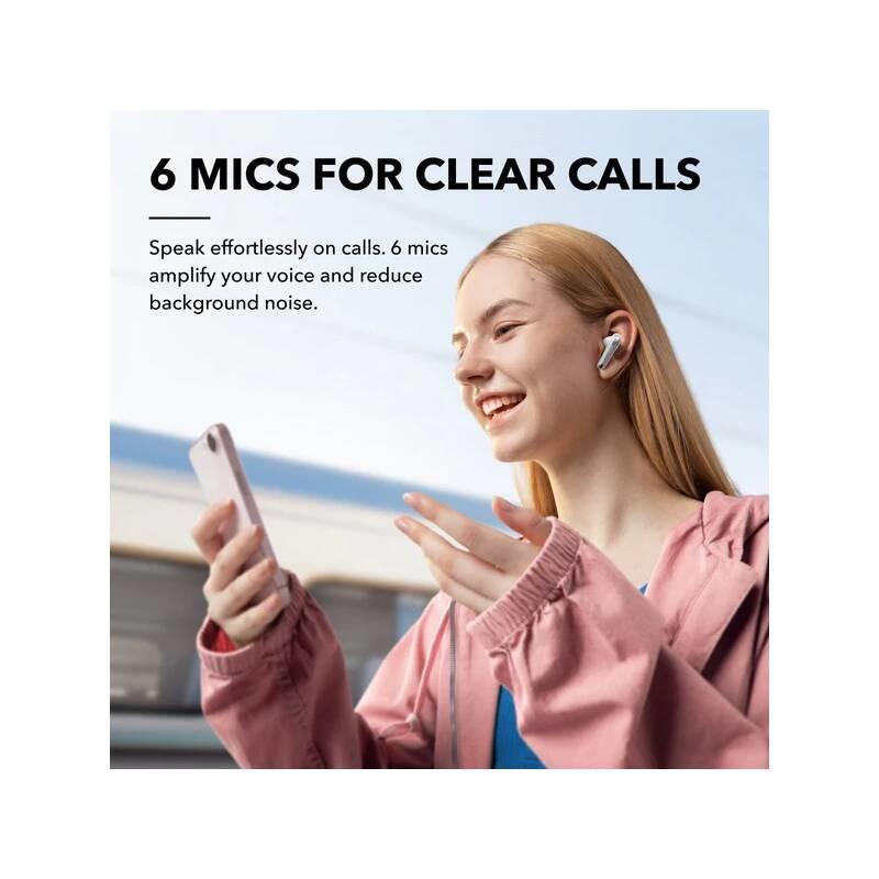 Anker soundcore Liberty 4 NC Bluetooth sluchátka bílá