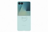 EF-PF766TME Samsung Silikonový Kryt s Kroužkem pro Galaxy Z Flip 7 Light Cyan