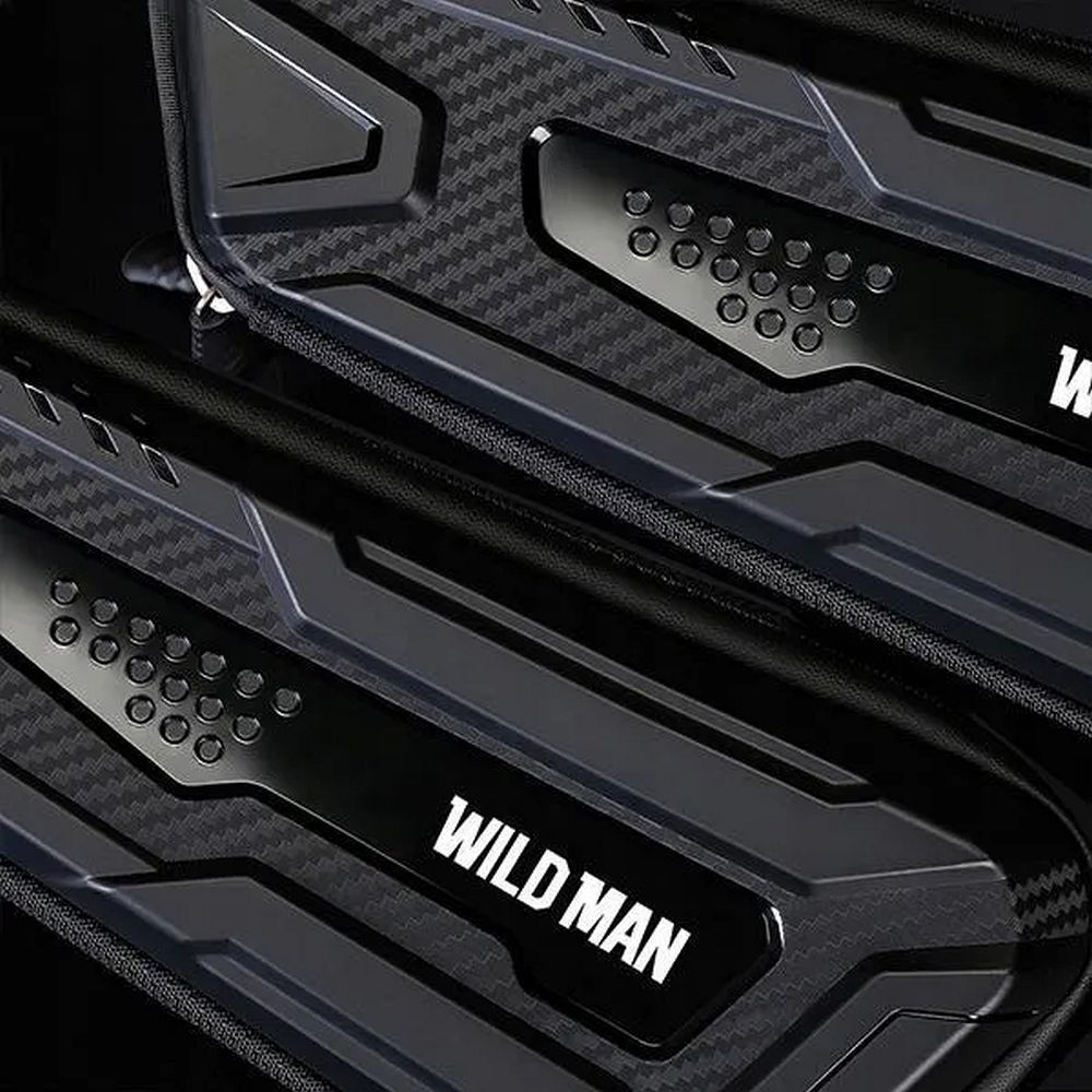 WILDMAN traveling bag under the bike frame with zipper 1L M40 black