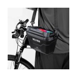 WILDMAN traveling bag for bike handlebars with zipper XT8 3L black