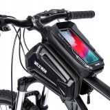 WILDMAN traveling bag for bike frame with zipper 1,2L (4 "- 7") XT6 black