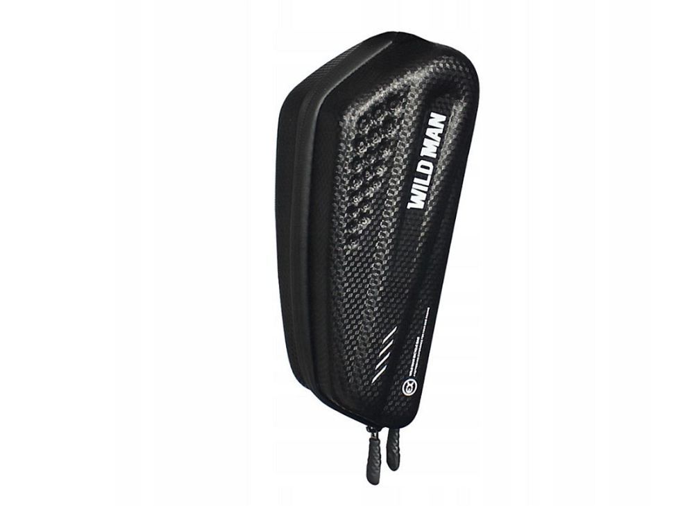 WILDMAN traveling bag for bike frame with zipper 1L EX black