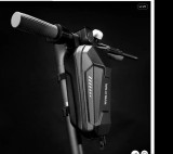 WILDMAN traveling bag for bike frame with zipper 1,2L (4 "- 7") ES10 black