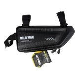 WILDMAN traveling bag under the frame with zipper E4 1,5L ( 4"- 7" ) black