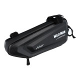 WILDMAN traveling bag under the frame with zipper E4 1,5L ( 4"- 7" ) black