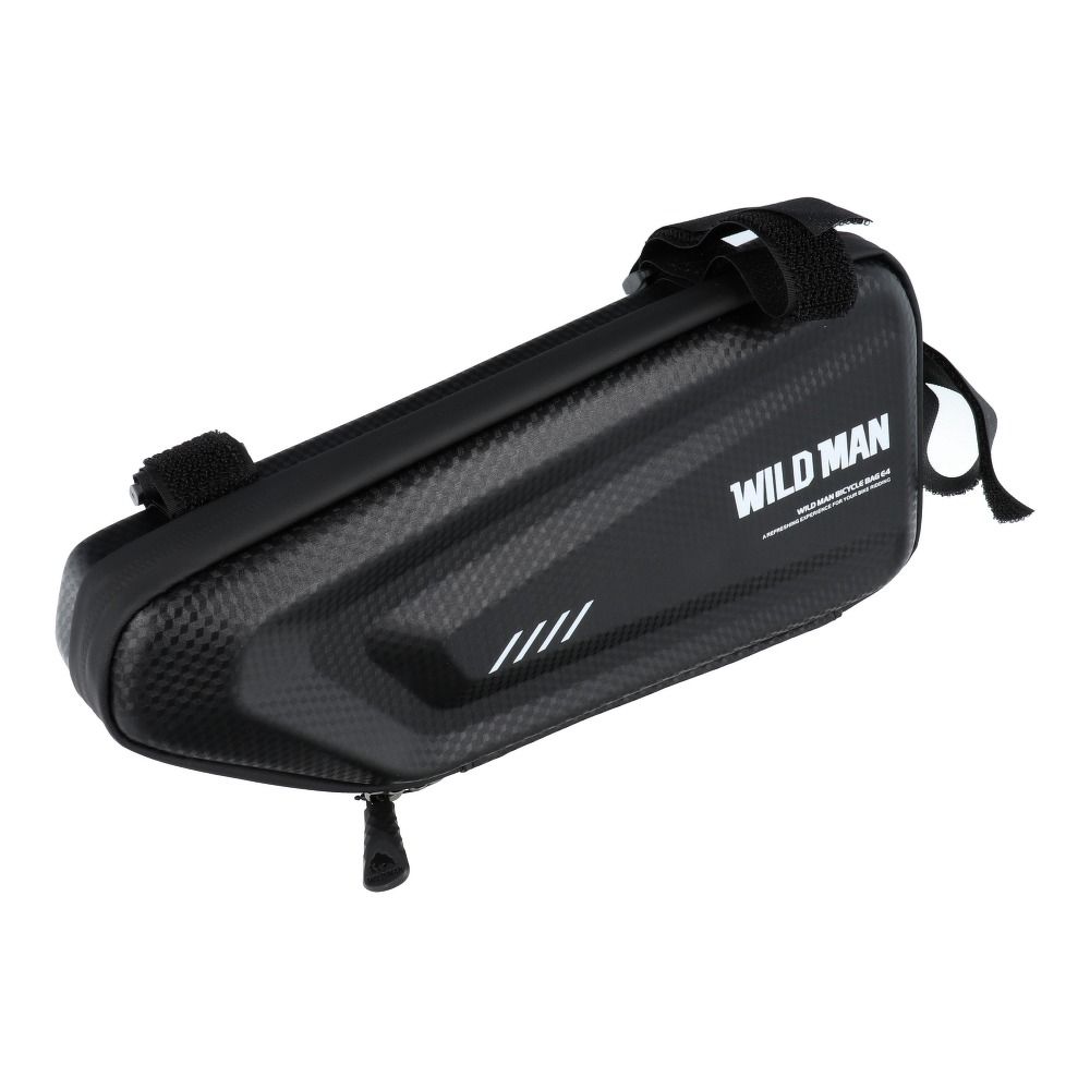 WILDMAN traveling bag under the frame with zipper E4 1,5L ( 4"- 7" ) black