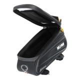 WILDMAN traveling bag for bicycle frame with zipper ES3 1L ( 4"- 7" ) black