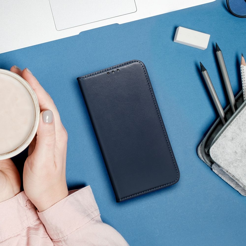 SMART MAGNETO Book case for OPPO A58 navy
