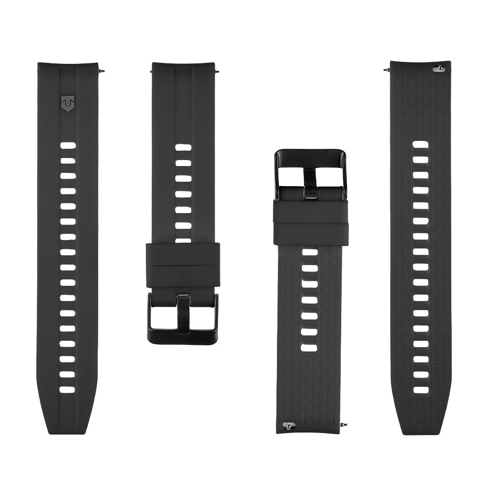 Tactical Quick Release Silikonový Řemínek 20mm Black