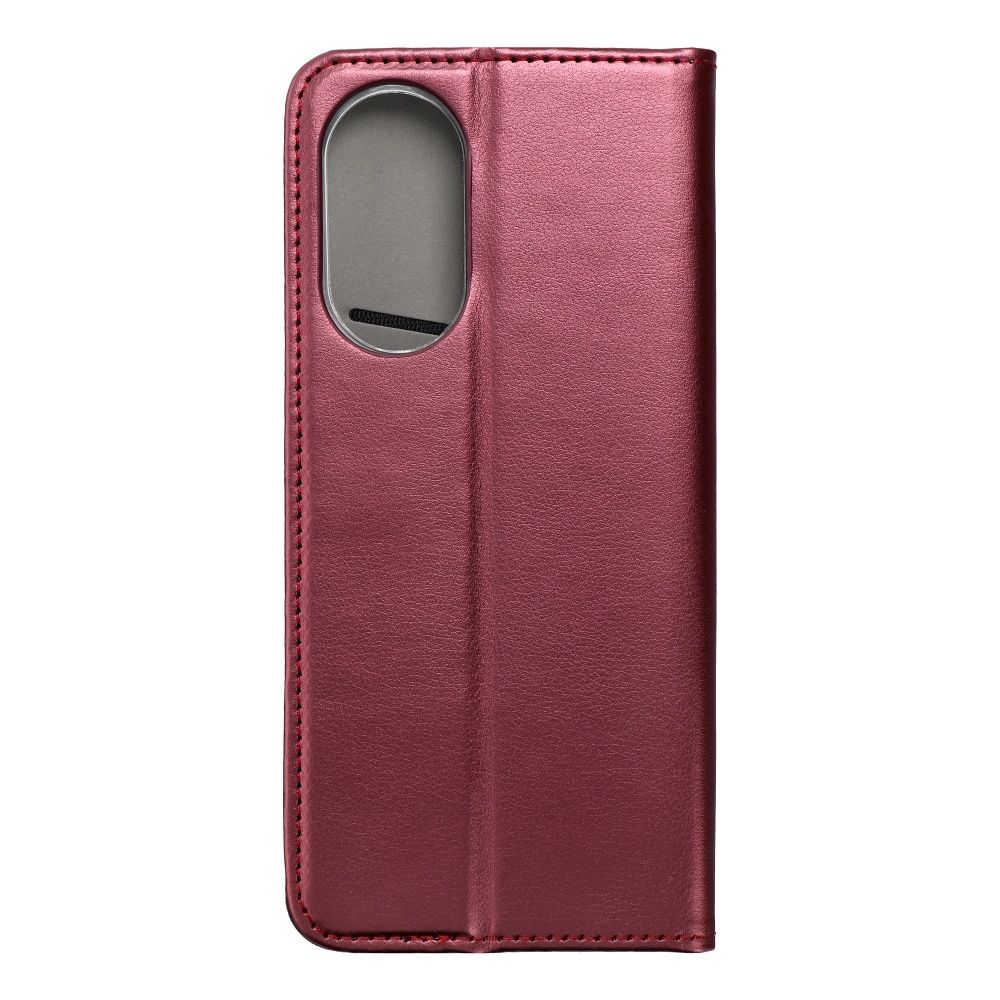 SMART MAGNETO Book case for OPPO A58 burgundy