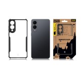 Tactical Quantum Stealth Kryt pro Samsung Galaxy S25 Edge Clear/Black