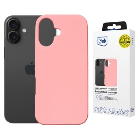 Zadný kryt 3mk Hardy MagSilicone pre Apple iPhone 16, ružová