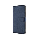 Flipové pouzdro FIXED Opus pro Samsung Galaxy A17 4G/5G, modrá