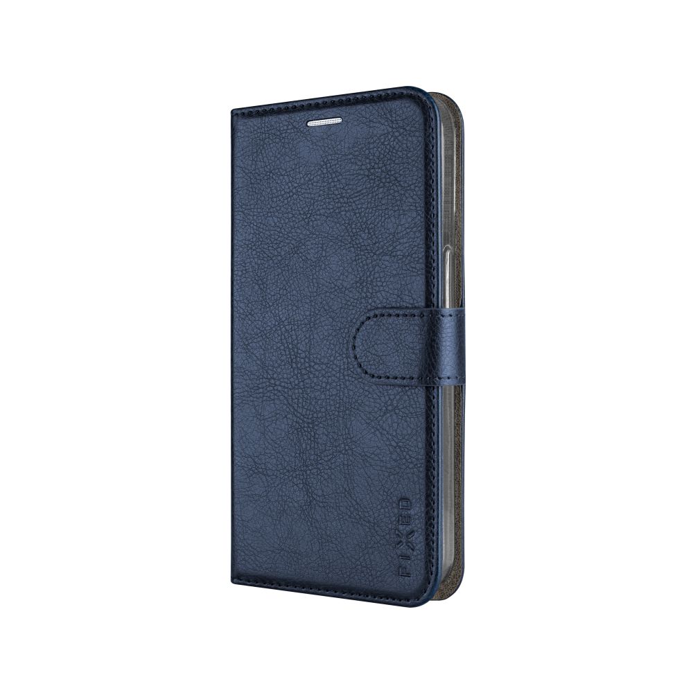 Flipové pouzdro FIXED Opus pro Samsung Galaxy A17 4G/5G, modrá