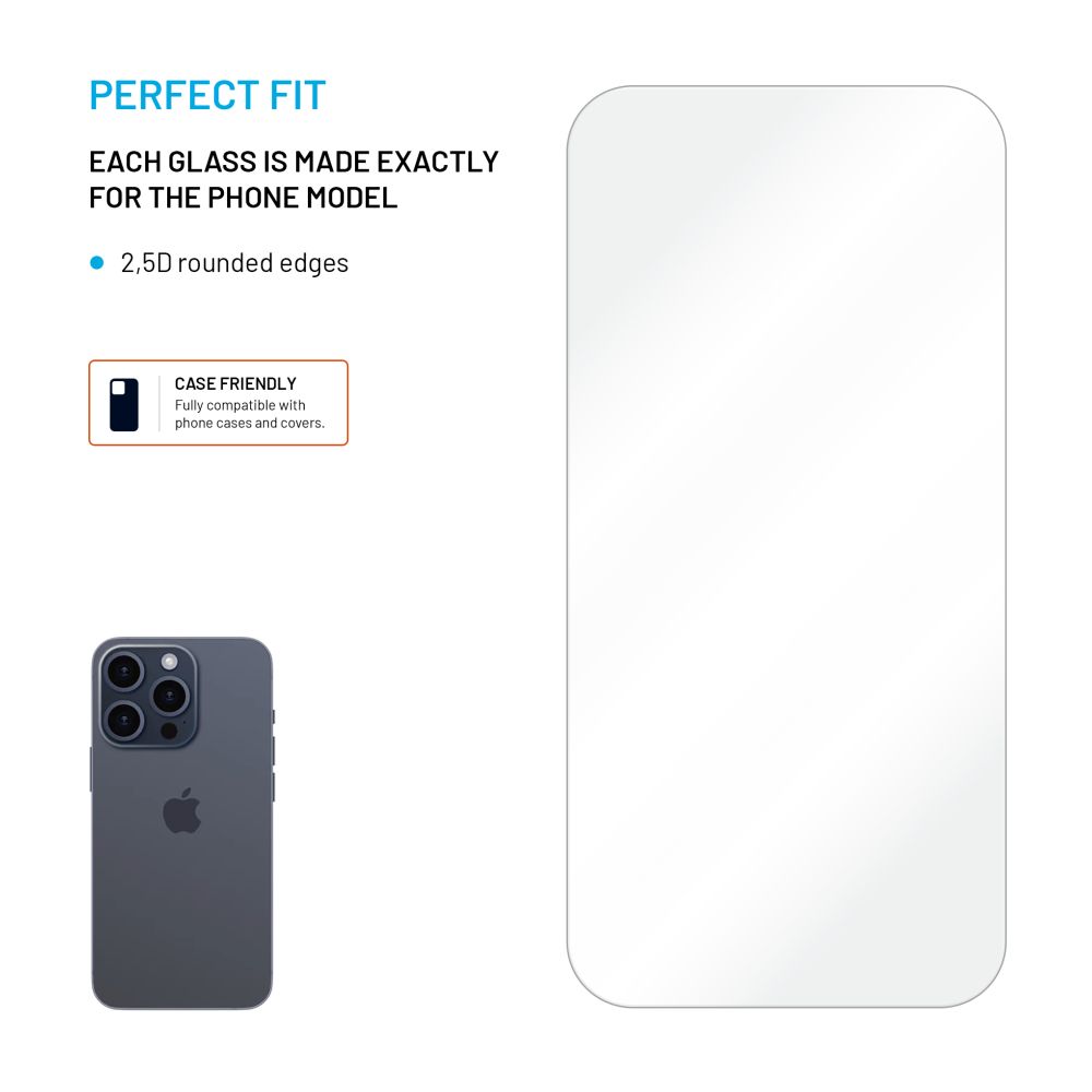 Ochranné tvrzené sklo FIXED pro Xiaomi 15T, čiré