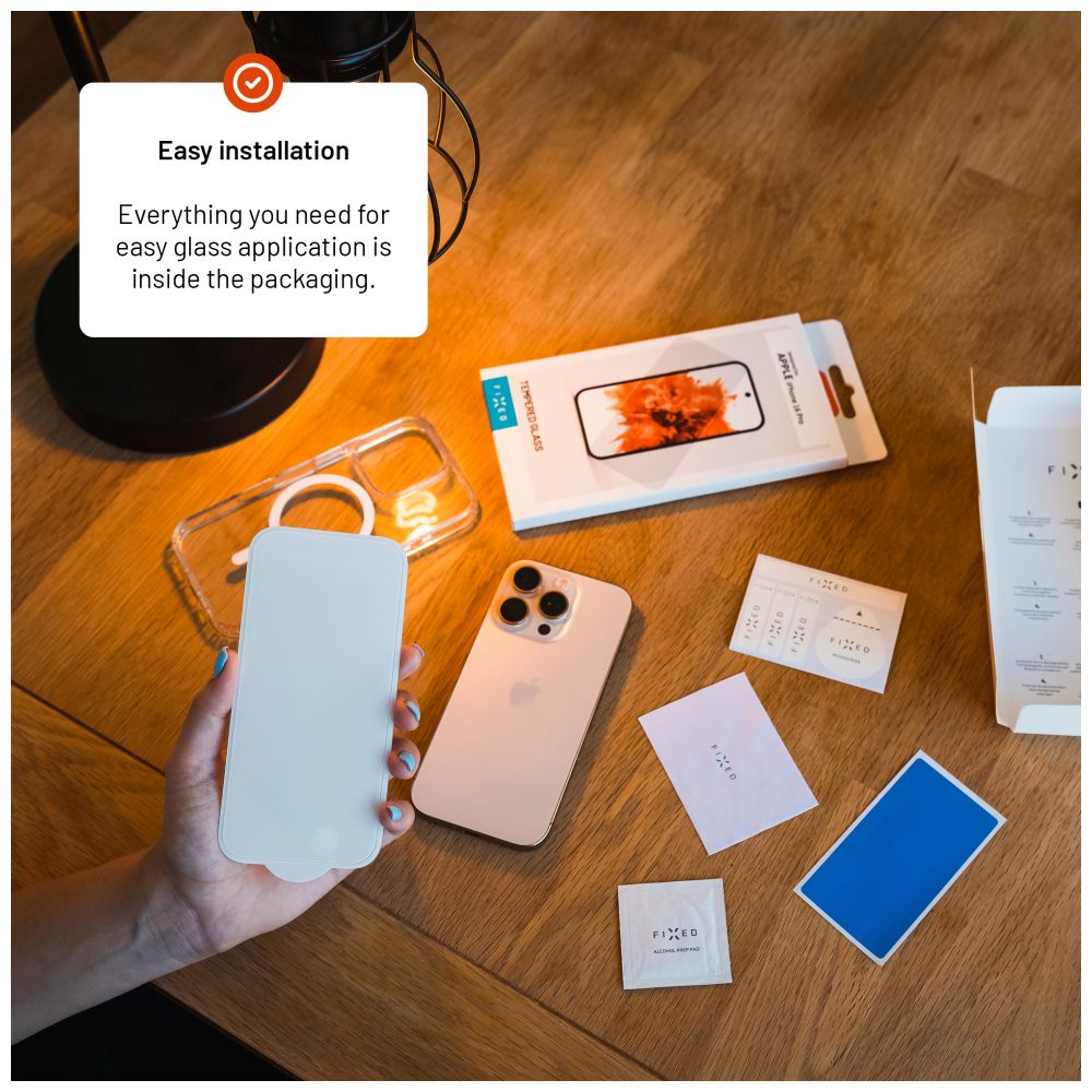 Ochranné tvrzené sklo FIXED pro Nothing Phone (3) 5G, čiré