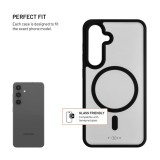 Zadní kryt FIXED MagMisty s podporou Magsafe pro Samsung Galaxy S24, černý