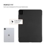 Pouzdro FIXED Trinity Case pro Apple iPad Pro 11" (2018-2022)/iPad Air (2020/2022/2024/2025) se stojánkem, černé