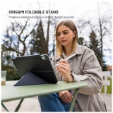 Pouzdro FIXED Trinity Case pro Apple iPad Pro 11" (2018-2022)/iPad Air (2020/2022/2024/2025) se stojánkem, černé