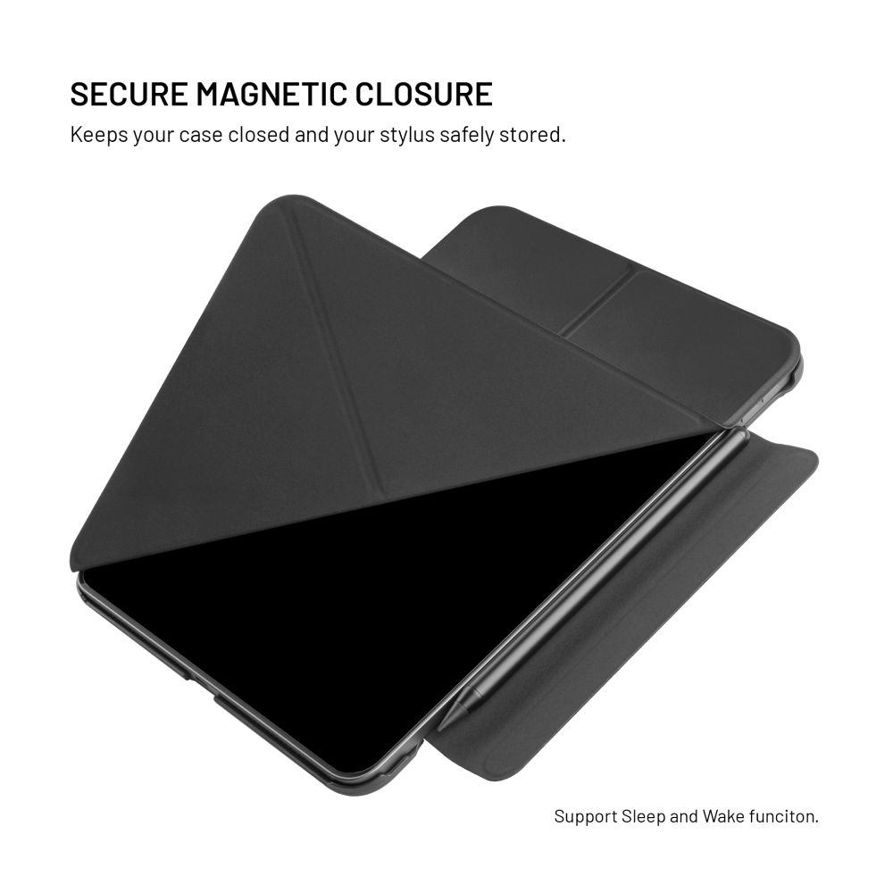 Pouzdro FIXED Trinity Case pro Apple iPad Pro 11" (2018-2022)/iPad Air (2020/2022/2024/2025) se stojánkem, černé