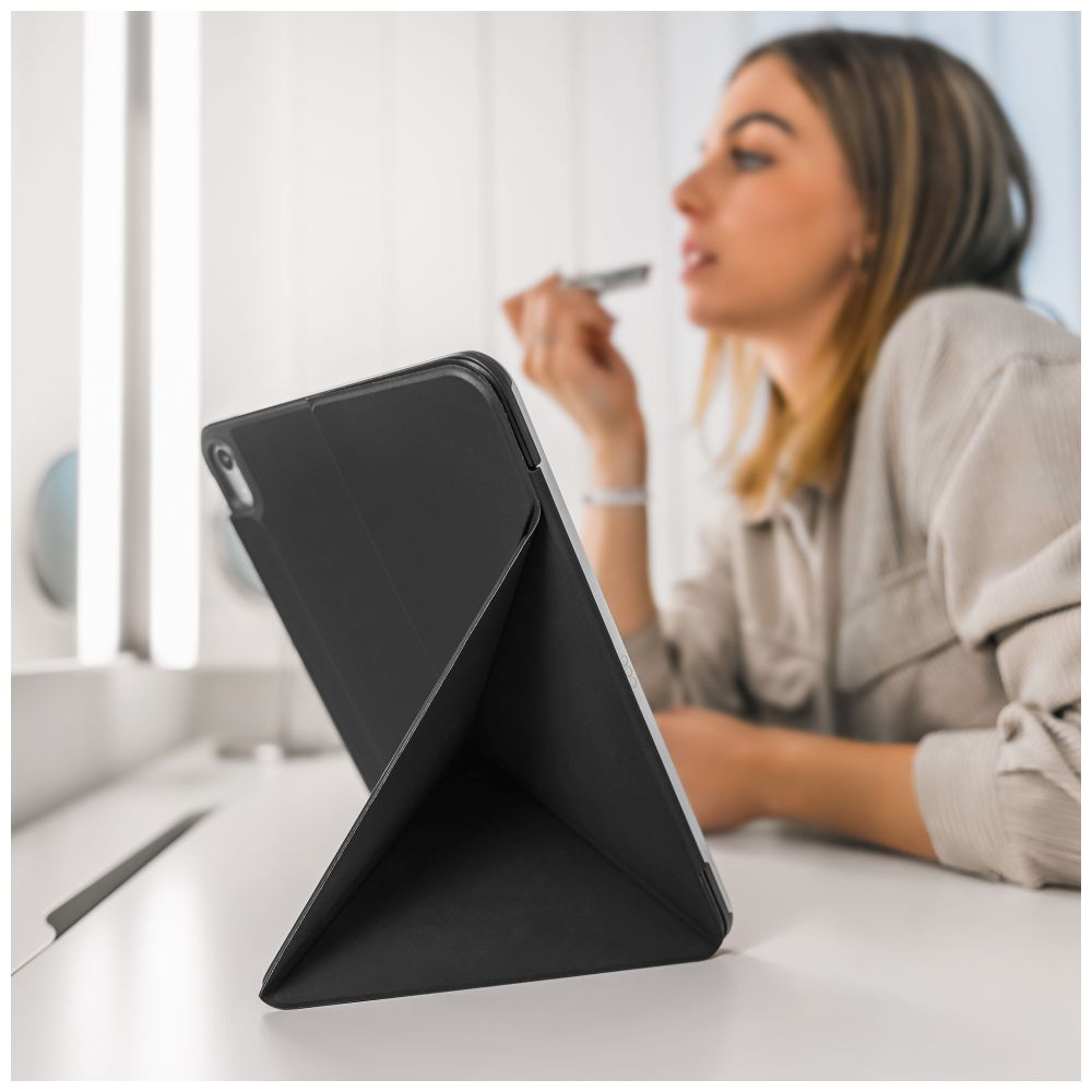 Pouzdro FIXED Trinity Case pro Apple iPad Pro 11" (2018-2022)/iPad Air (2020/2022/2024/2025) se stojánkem, černé