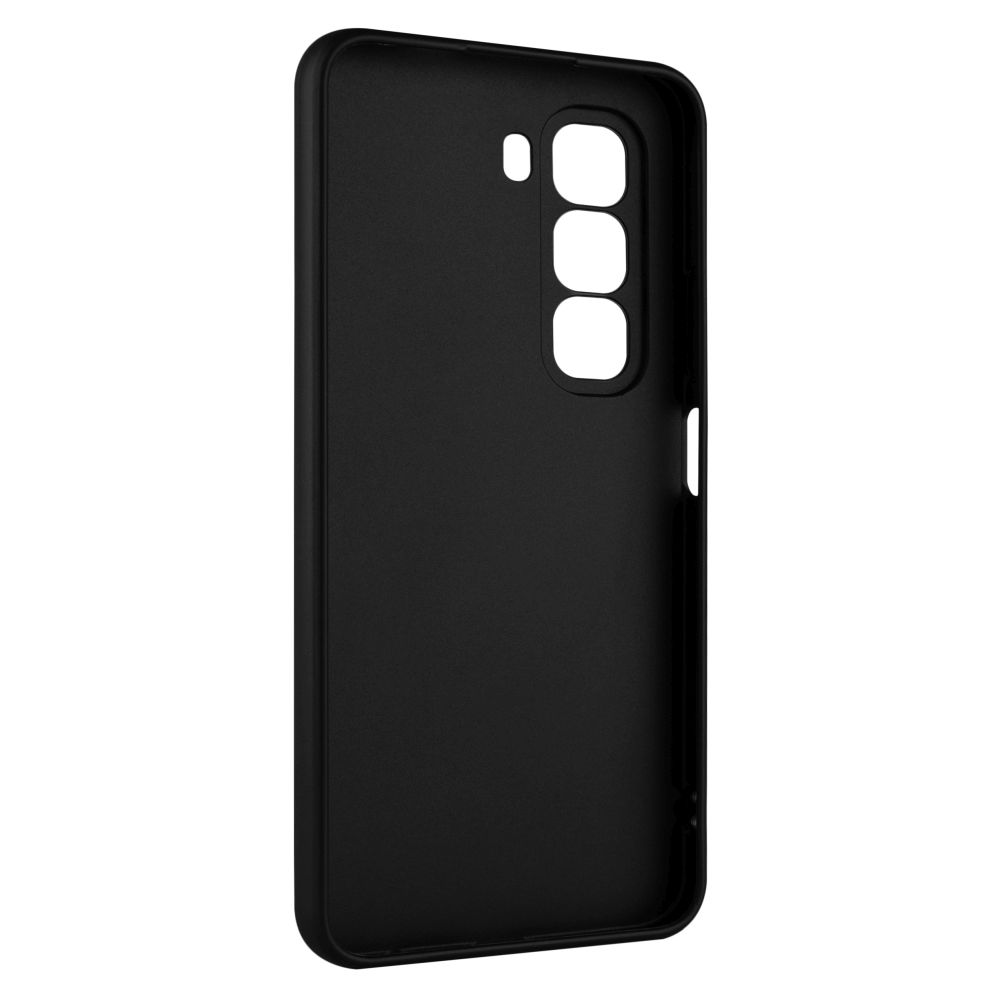 Zadní pogumovaný kryt FIXED Story pro Samsung Galaxy A17 4G/5G, černá