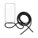 Pouzdro FIXED Pure Neck s černou šňůrkou na krk pro Samsung Galaxy A17 4G/5G