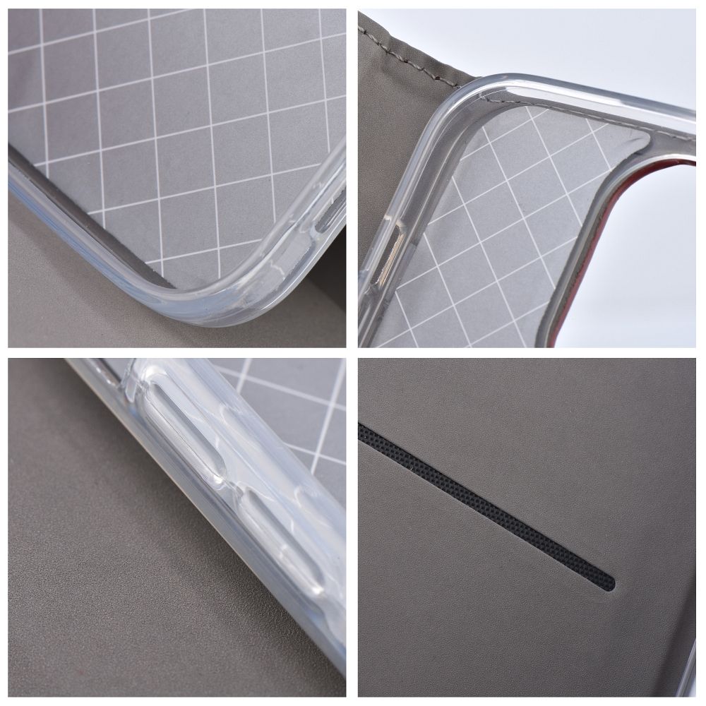 SMART MAGNETO Book case for REALME 14 5G burgundy