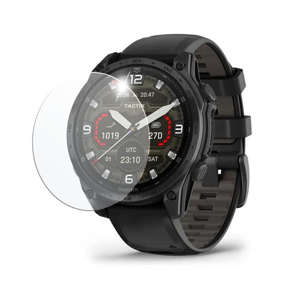 Ochranné tvrzené sklo FIXED pro smartwatch Garmin Tactix 8 47mm, 2 ks v balení, čiré