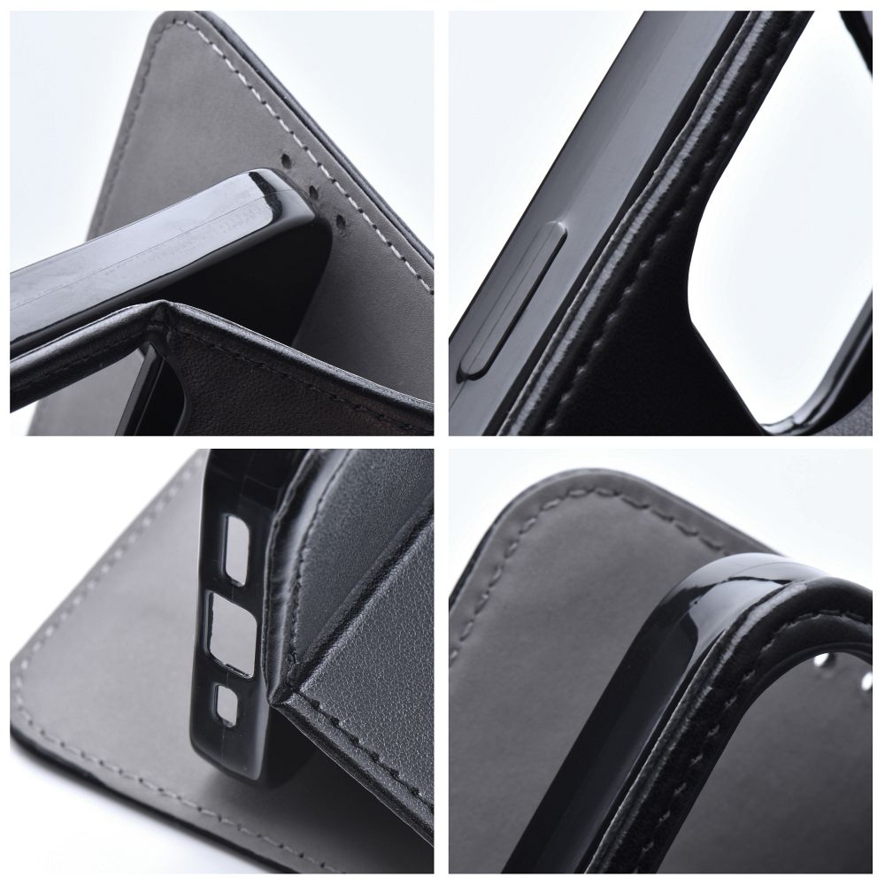 SMART MAGNETO Book case for MOTOROLA EDGE 30 Fusion black