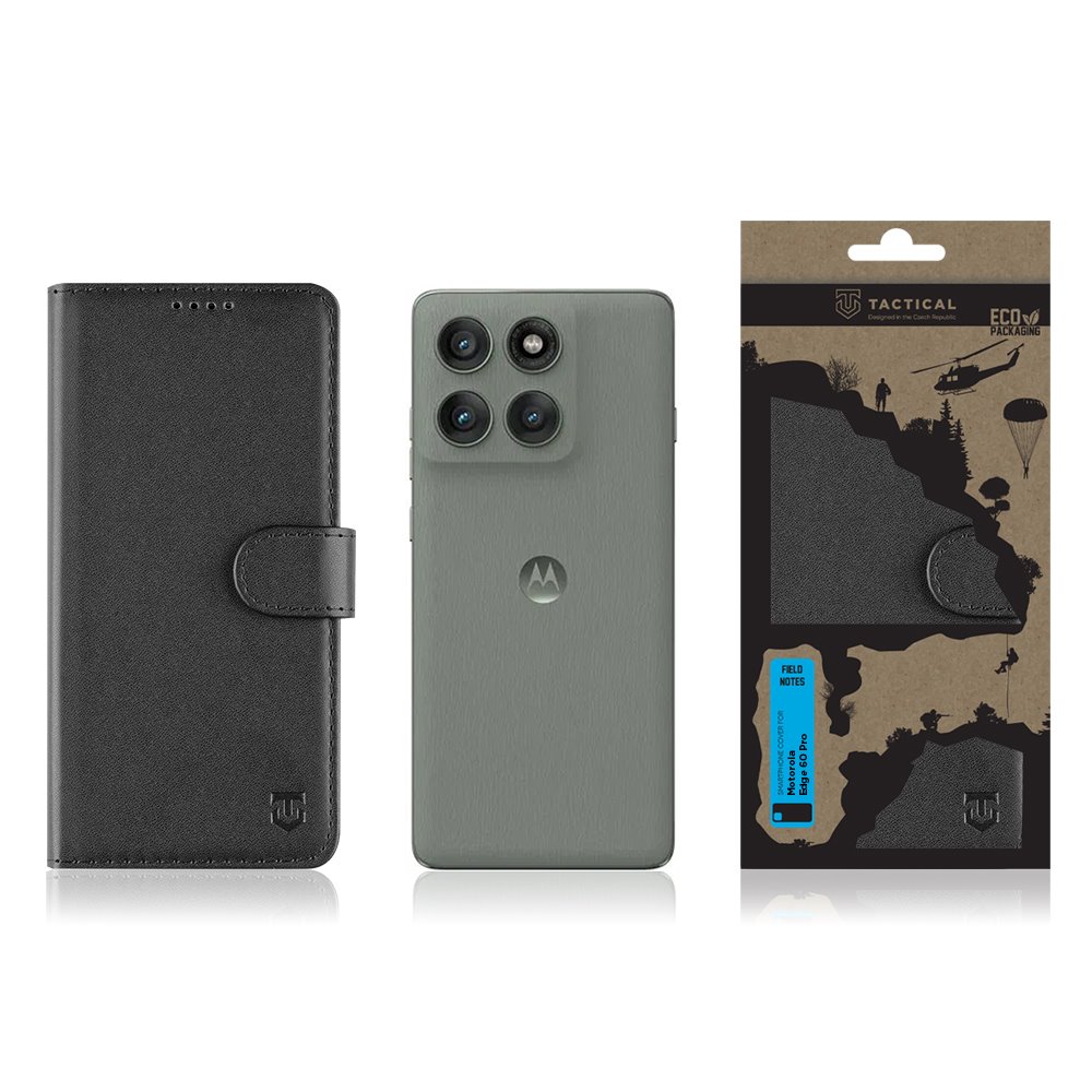Tactical Field Notes pro Motorola Edge 60 Pro Black