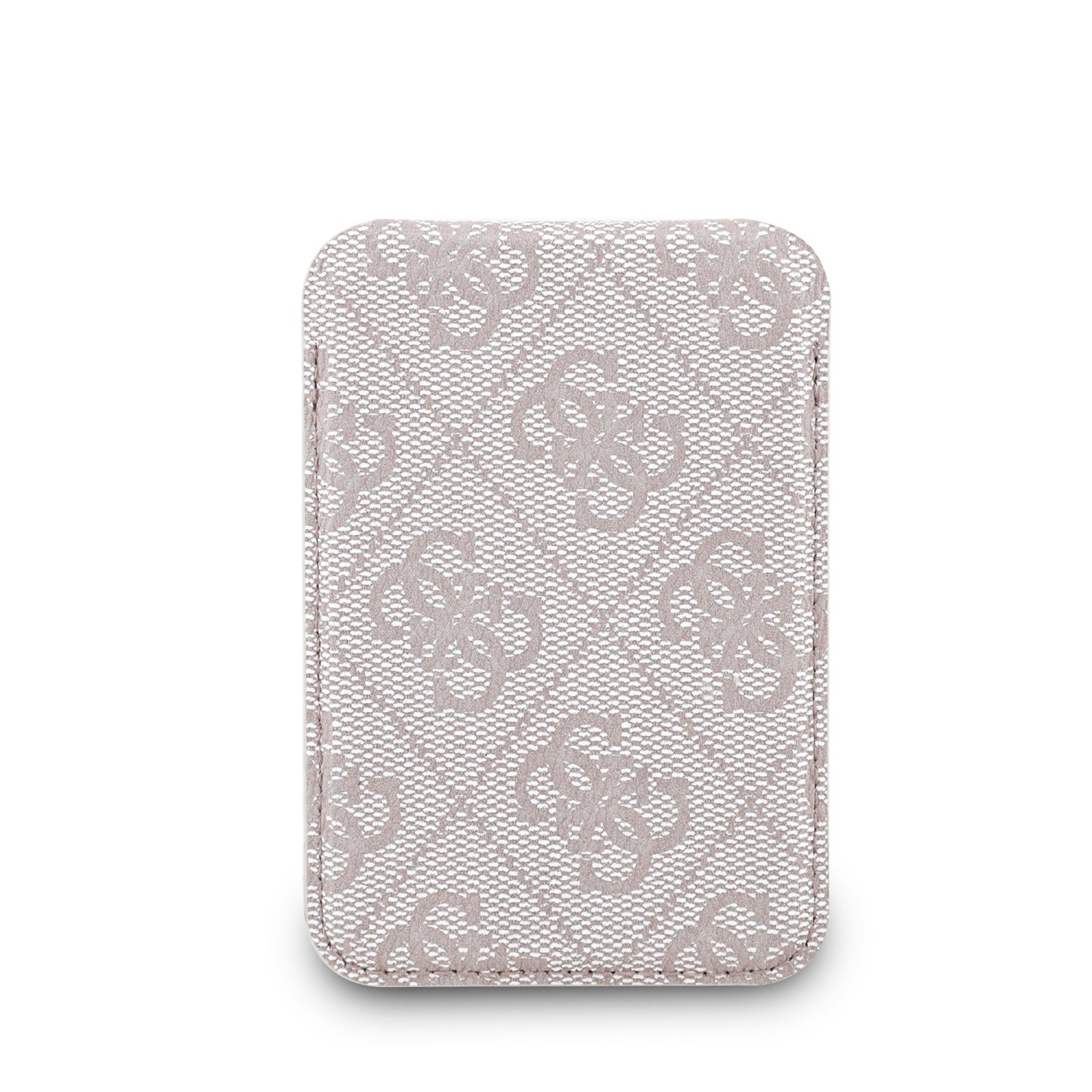 Guess 4G Metal Logo MagSafe Cardslot Peněženka se Stojanem Pink