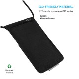 Taštička přes rameno s kapsou FIXED Camino Sling pro mobilní telefony do 7", černá