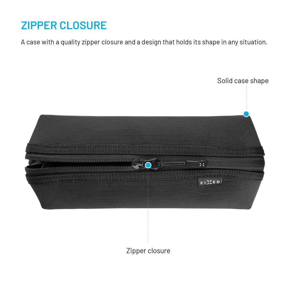 Organizér na věci FIXED Camino Pack, černý