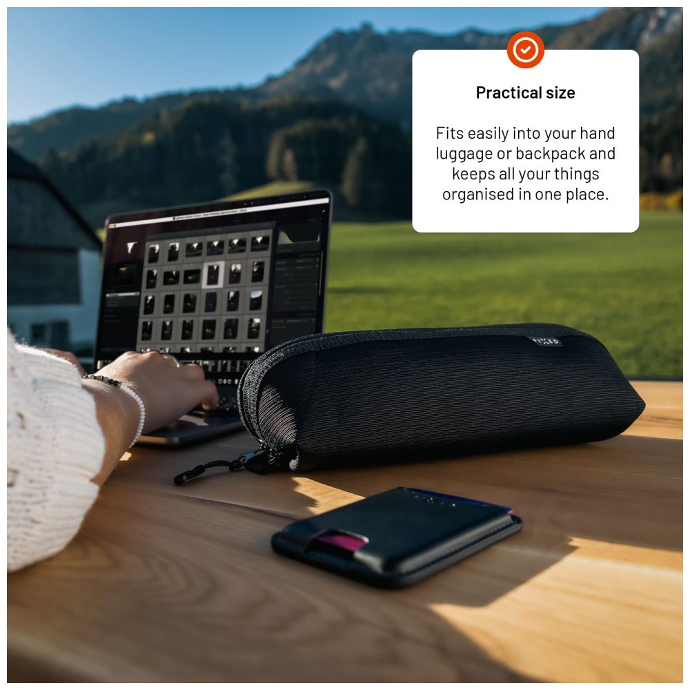 Organizér na věci FIXED Camino Pack, černý