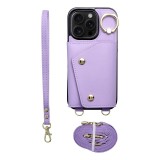 Wallet Case WONDER for IPHONE 16 PRO MAX lilac