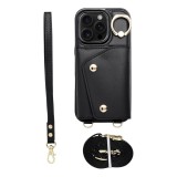 Wallet Case WONDER for IPHONE 16 PRO black