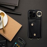 Wallet Case WONDER for IPHONE 16 PRO black