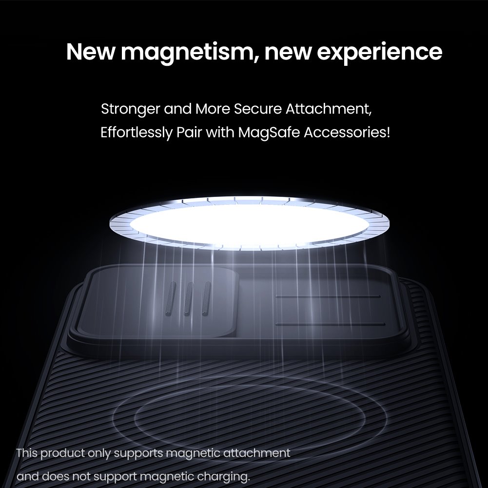 Nillkin CamShield PRO Magnetic Zadní Kryt pro Poco F7 Black