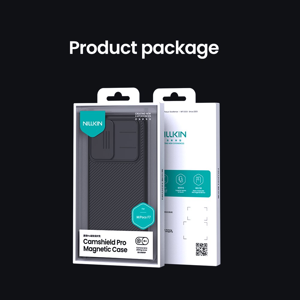 Nillkin CamShield PRO Magnetic Zadní Kryt pro Poco F7 Black