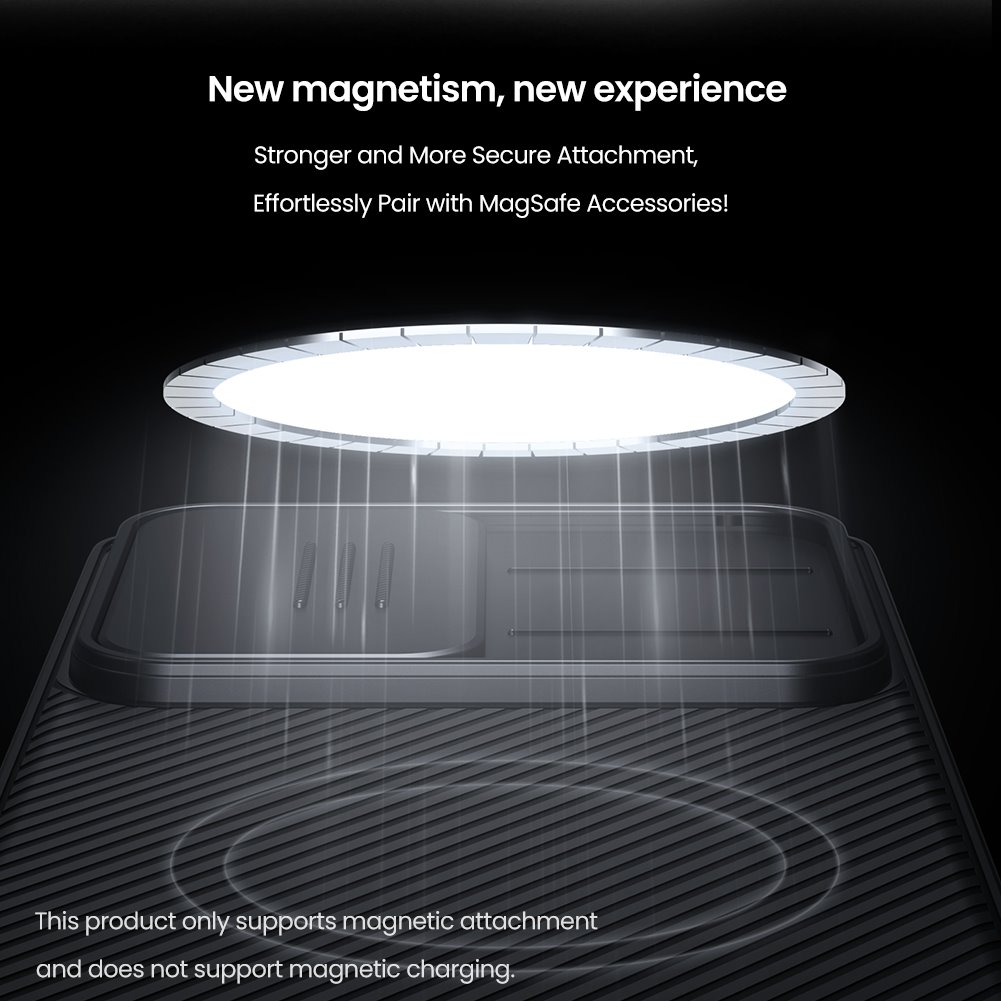 Nillkin CamShield PRO Magnetic Zadní Kryt pro Samsung Galaxy S25 Ultra Black