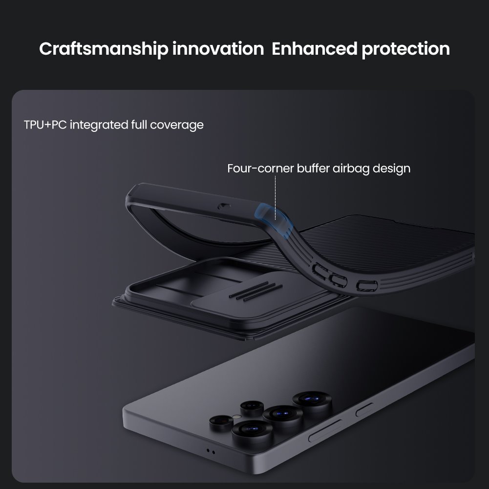 Nillkin CamShield PRO Magnetic Zadní Kryt pro Samsung Galaxy S25 Ultra Black