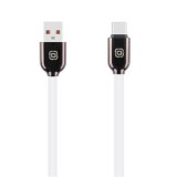 Kabel OBAL:ME Sleek USB-A/USB-C, bílá