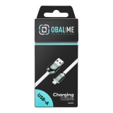 OBAL:ME Sleek USB-A/Lightning kabel White