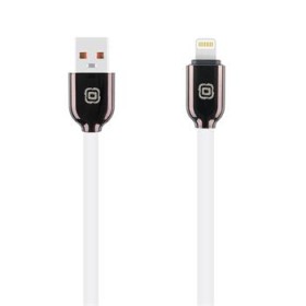 Kábel OBAL:ME Sleek USB-A/Lightning, biela