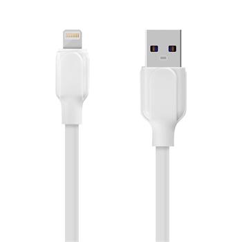 Kebel OBAL:ME Simple USB-A/USB-C 1m, bílá